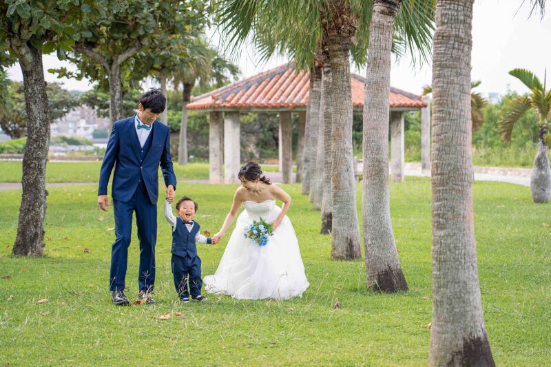マーブルリゾートウェディング沖縄［MARBLE RESORT WEDDING 沖縄］_ファミリーフォト