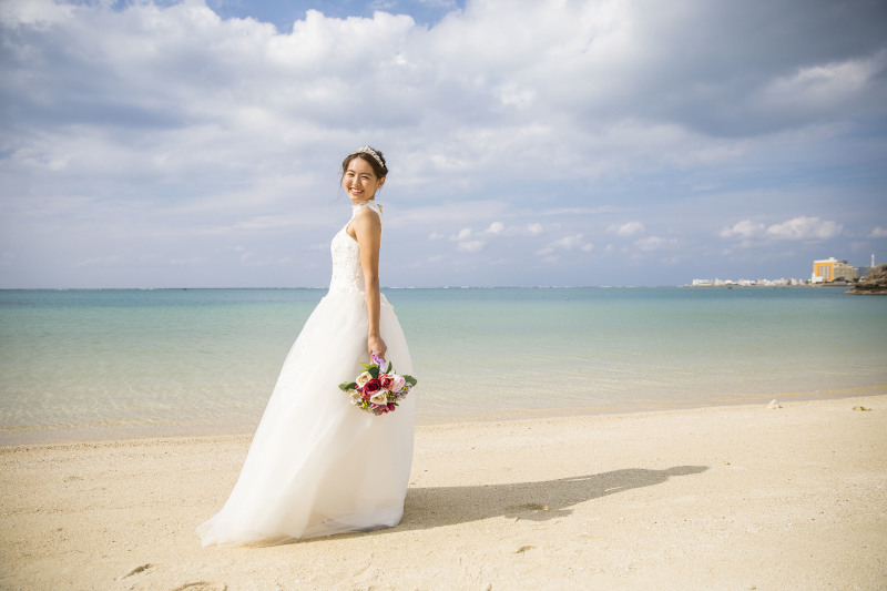 ソロカット、全身写真も記念に＊