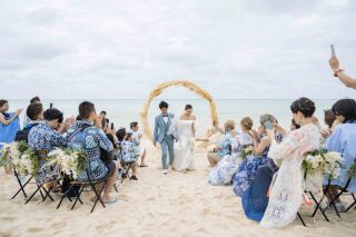 マーブルリゾートウェディング沖縄［MARBLE RESORT WEDDING 沖縄］_ビーチ挙式