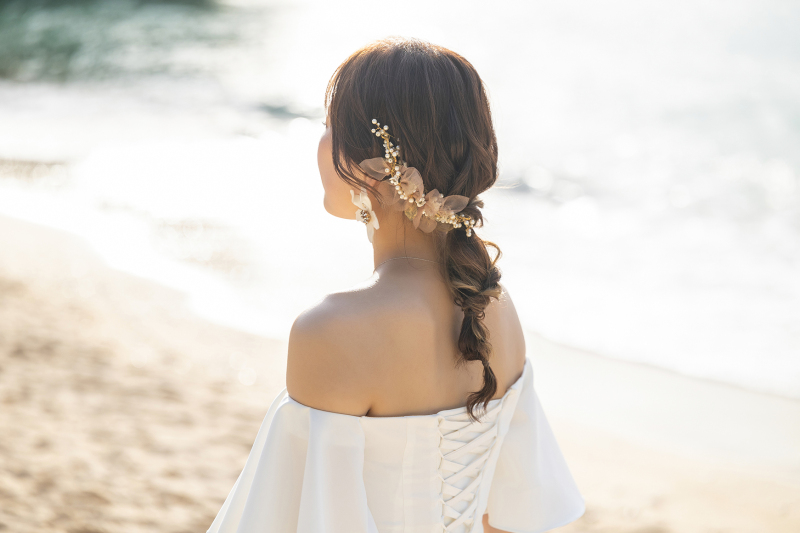 マーブルリゾートウェディング沖縄［MARBLE RESORT WEDDING 沖縄］_ウエディングドレスが豊富