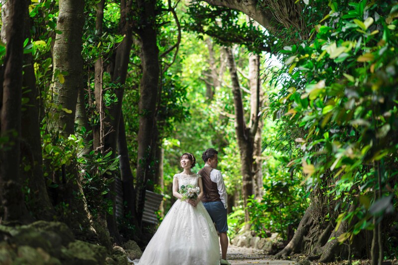 マーブルリゾートウェディング沖縄［MARBLE RESORT WEDDING 沖縄］_家族・友人を撮影に呼べる