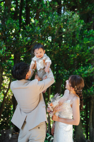 マーブルリゾートウェディング沖縄［MARBLE RESORT WEDDING 沖縄］_ファミリーフォト