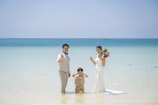 マーブルリゾートウェディング沖縄［MARBLE RESORT WEDDING 沖縄］_ファミリーフォト