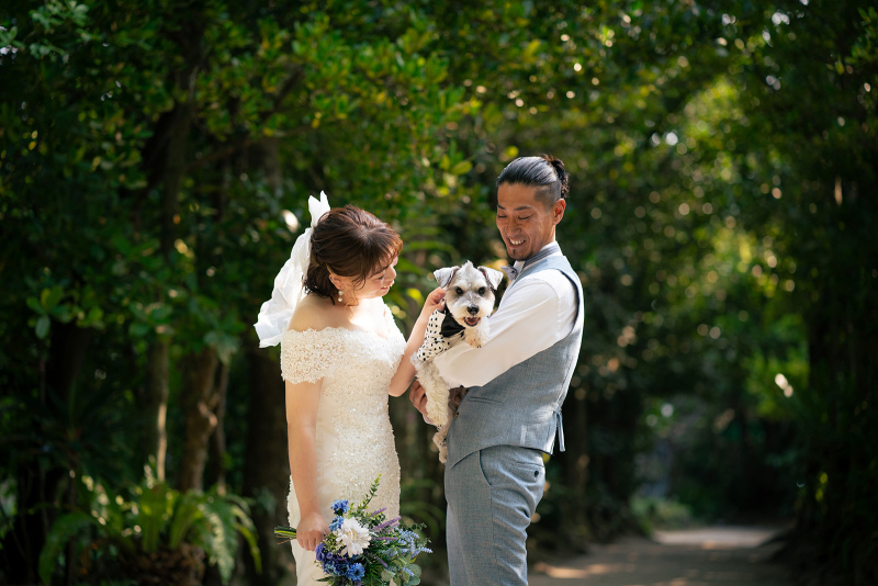 マーブルリゾートウェディング沖縄［MARBLE RESORT WEDDING 沖縄］_家族・友人を撮影に呼べる