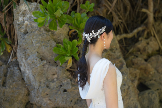 マーブルリゾートウェディング沖縄［MARBLE RESORT WEDDING 沖縄］_ヘアメイク