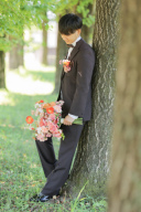 ダークブラウン／落ち着いた印象に