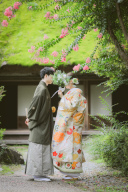 イエローオレンジのパステルカラー