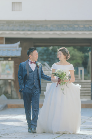 ペイズリー柄のネイビー／1点物