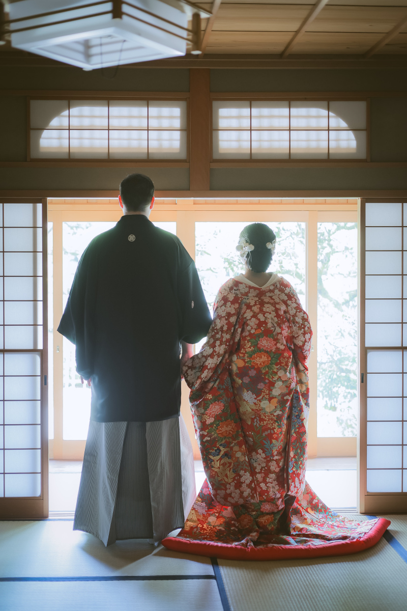 赤・朱色／清楚で王道柄