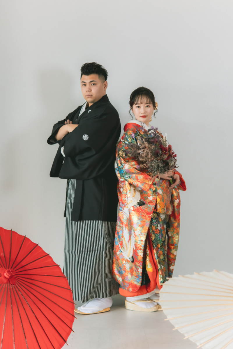 オレンジ＆グリーン