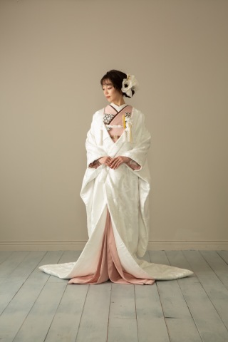 色掛下（サーモンピンク）