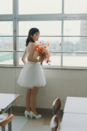 もう可愛くしたいならミニドレスに決まりっ！！