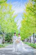 ホワイト／王道のウェディングスタイル