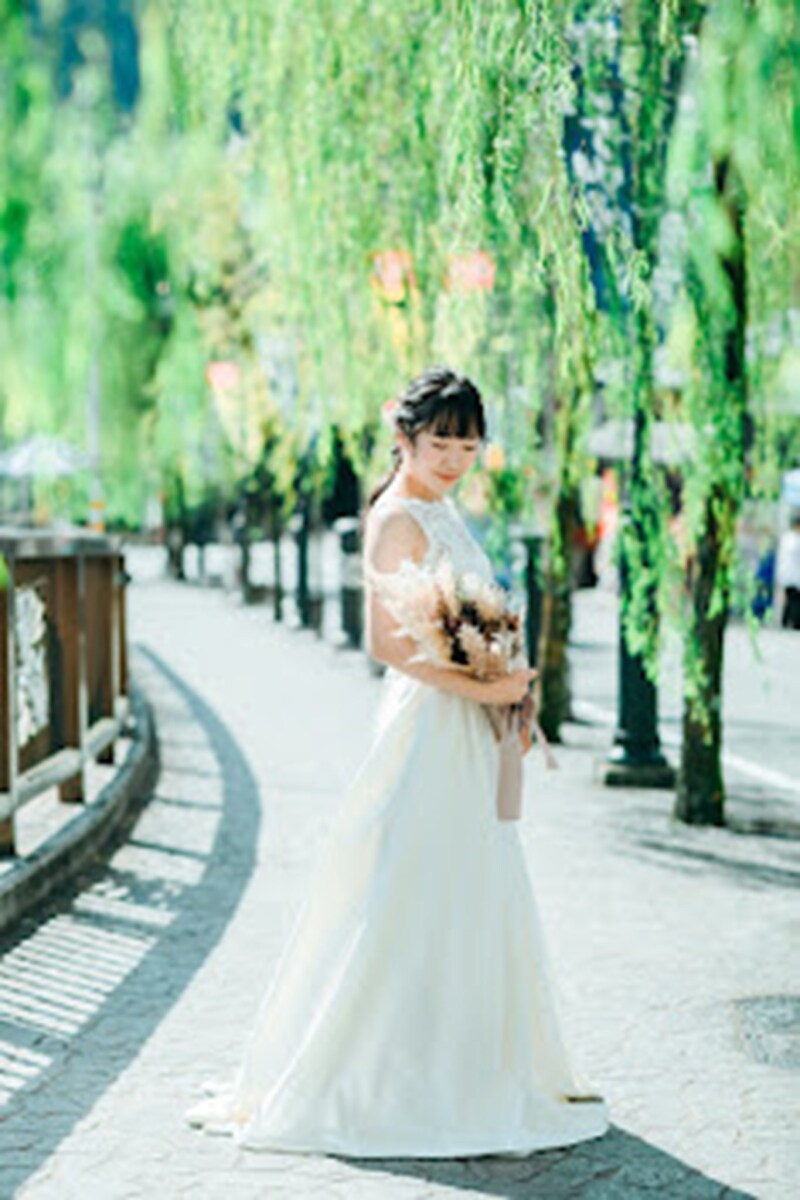 とっても美人な新婦さんソロ(^^)/