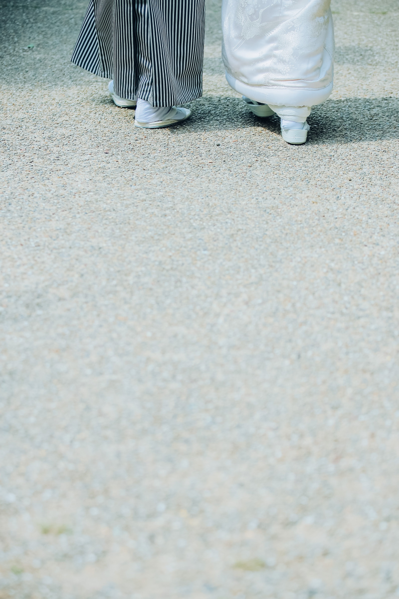 結びの一枚は、あえてのオフショット。