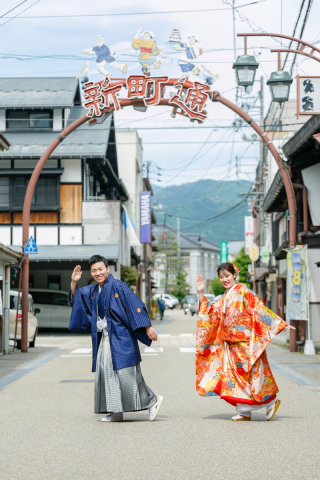 徹夜踊りが有名　郡上前撮り　～転勤先で新たな思い出作り～