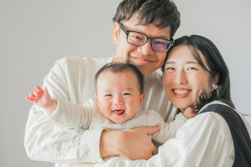 アップの写真もスタジオだからこそ!