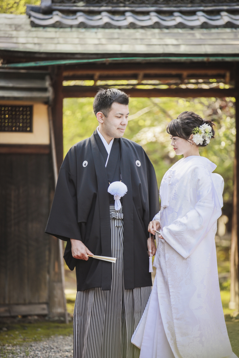 和装に着替えて、料亭にてしっとりお上品に!