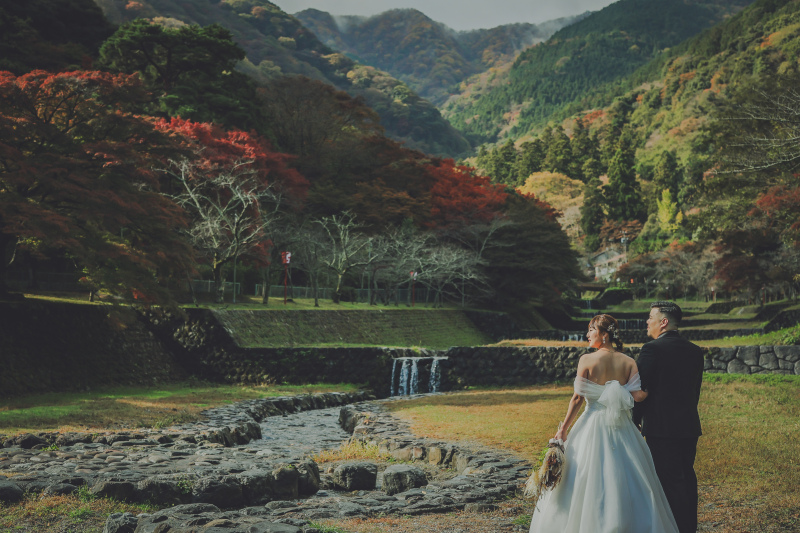 地元のお二人による地元フォトウェディング ~養老公園~