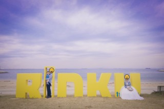 秋のビーチフォト！家族の思い出の場所”りんくうビーチ常滑”