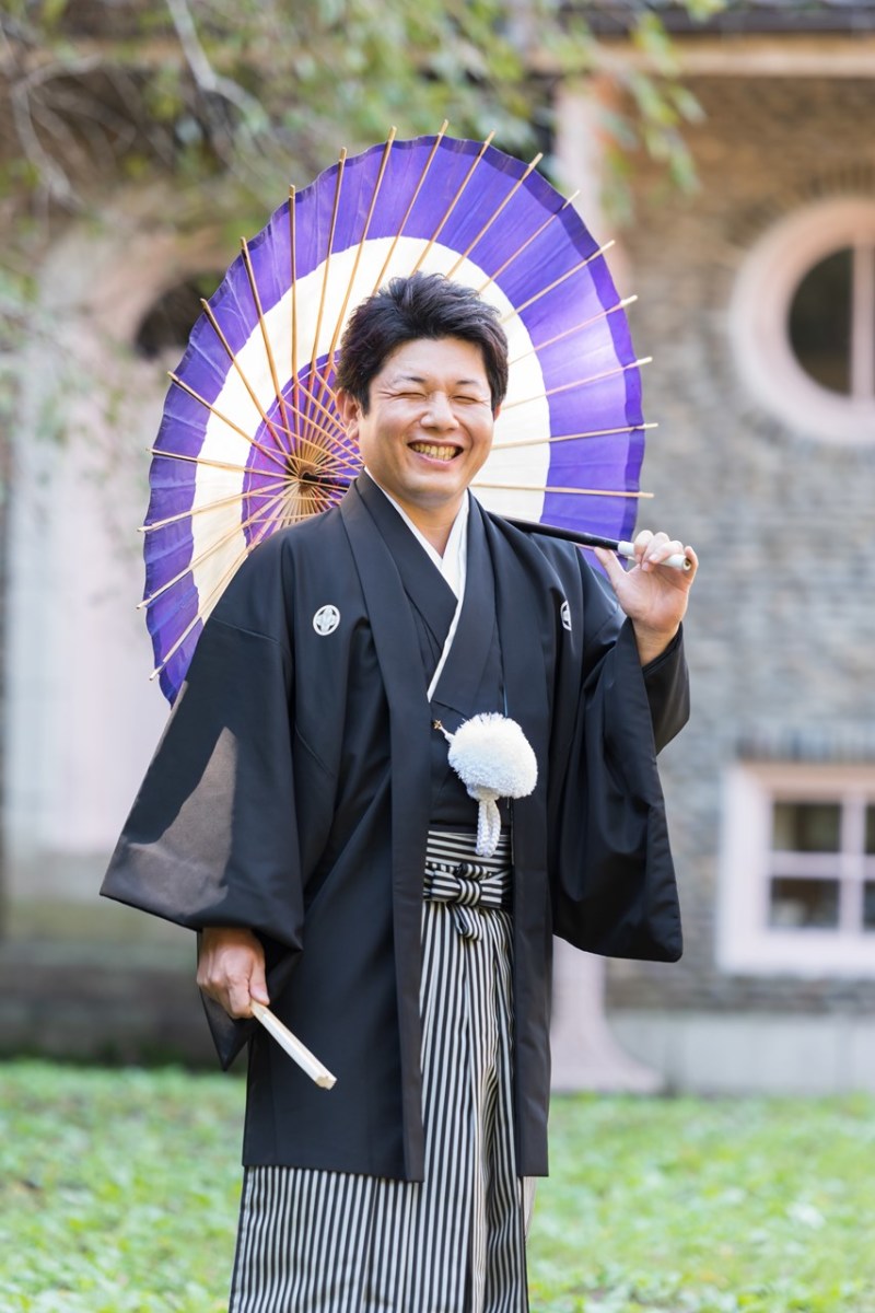 新郎さんもいい笑顔してくれました~!