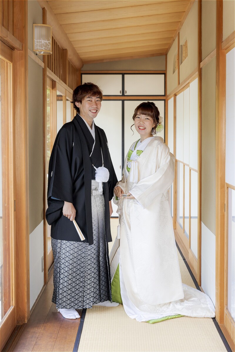 お二人揃ってニッコリ可愛い一枚に♪