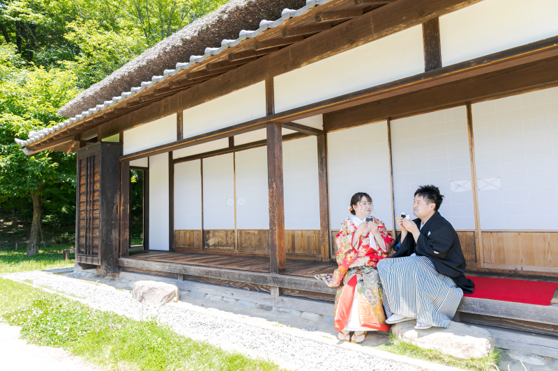 食べる事が大好きなお二人！おっきいオニギリ～！