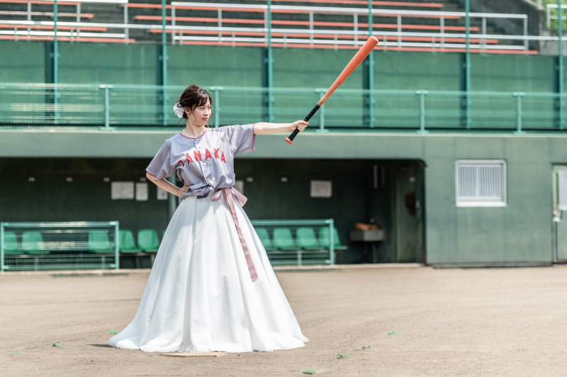 予告ホームラン！引っ張ってレフトスタンドよ！