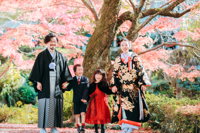 ～家族4人揃って、ファミリーフォトウェディング～