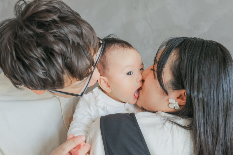 ママを、ガブり~!