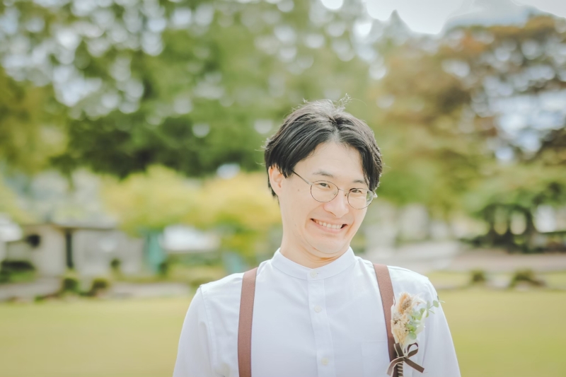 新郎さんカワイイ！