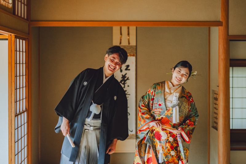 笑顔いっぱいの撮影