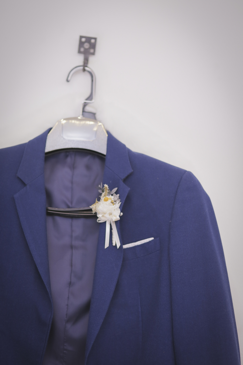 ブートニアのオソロコーデも◎