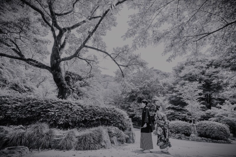 モノクロにする事で一段と雰囲気が増しますね！