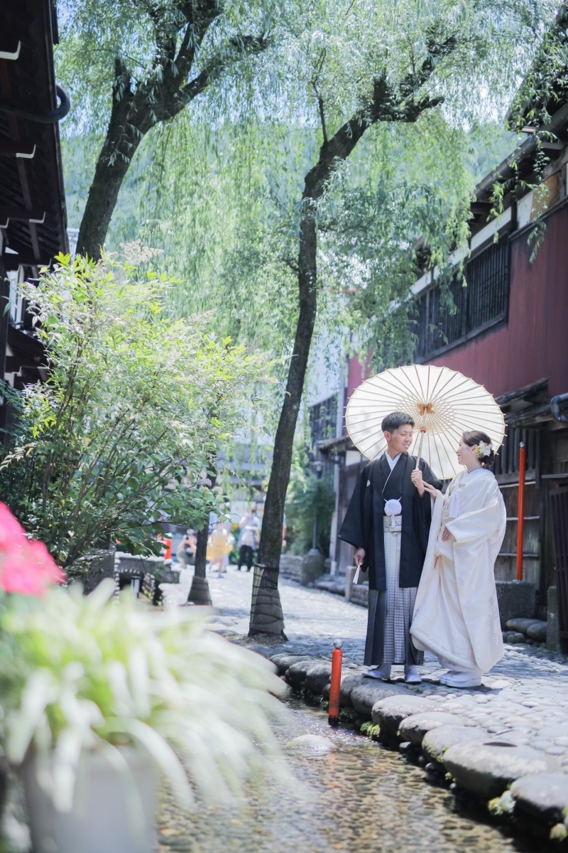 街並みから一本、中に入った観光名所。やなかこみち