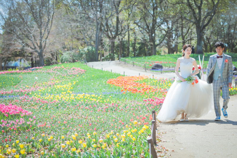 動きのある自然体のお写真も◎