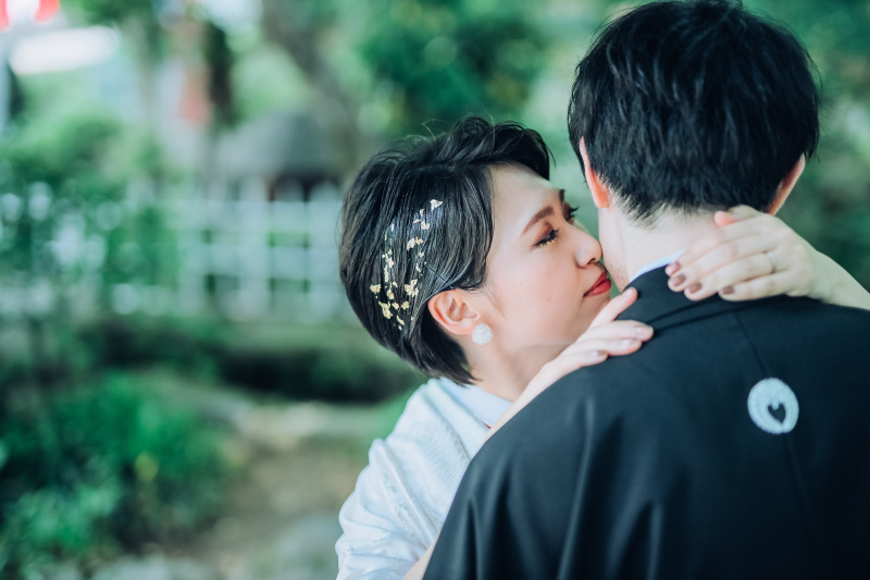 すこ～し照れながらも！ほっぺに。