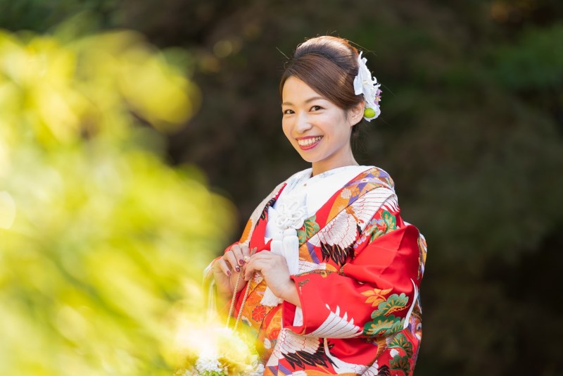 新婦さんのソロショット~!