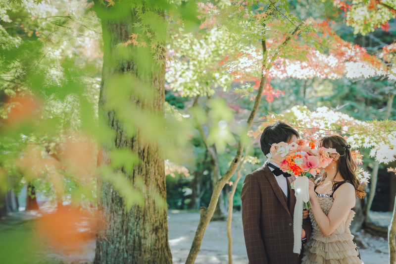 近くの公園で、紅葉フォトです~!