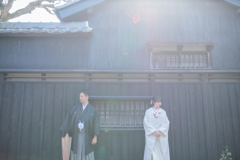 逆光の光を取り入れて、薄くフィルターがかかる♡