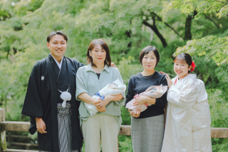 家族結婚式のようなフォトウェディング