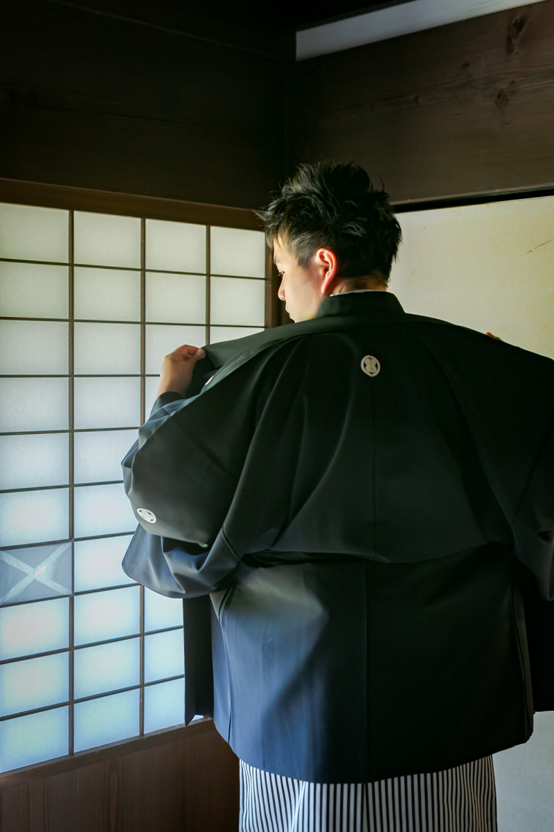 まずは和装からスタート！