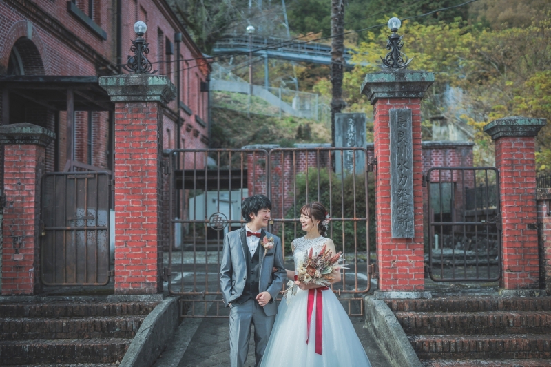 赤レンガの洋館がこれまたよく似合う(^^)/