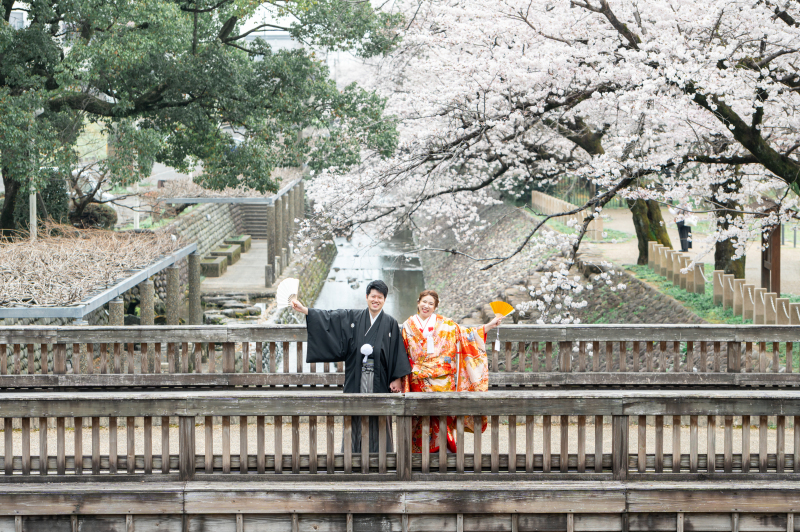 この橋が好き!ご希望が多い場所なんですよ!