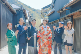 遠方の家族と残す”思い出フォト”　～川原町＋大垣城～