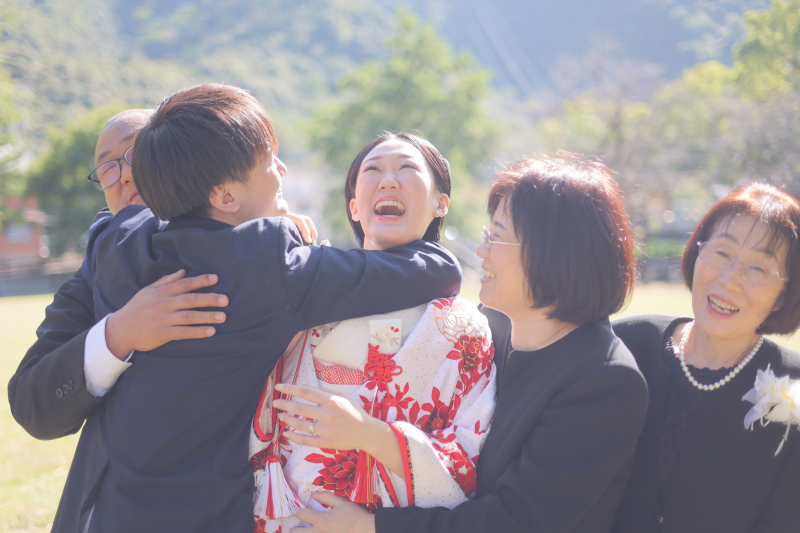 全力ハグ~~~!