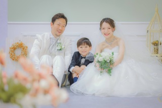 キュートなスタジオでキュートな家族写真　～羽島スタジオ～