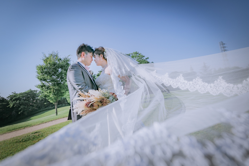 ラストショットは、しっとり結びます！