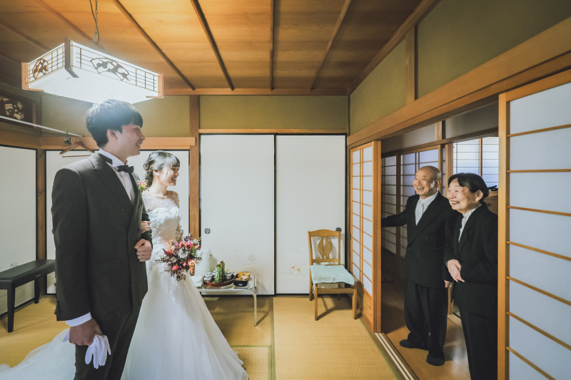 結婚式に来れない祖父母の家 ~想い出の郡上~