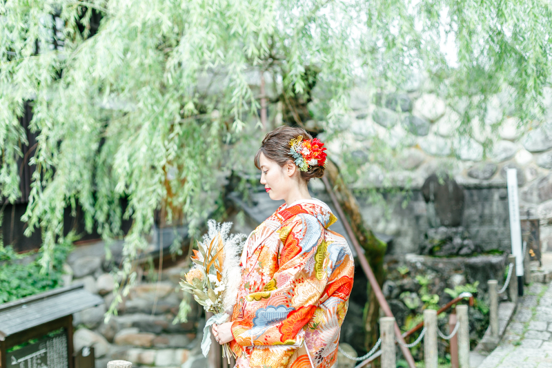 新婦さんのソロショットも忘れずに！